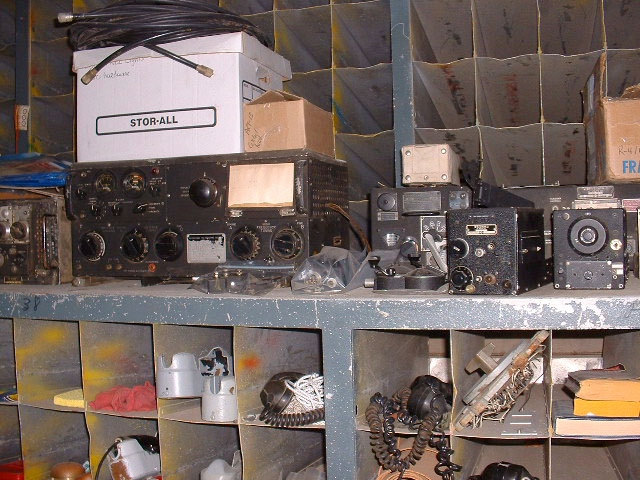 TBM radios.jpg - Collection of correct radios. Seen are the large ART-13, ARC-5 and ARR-2 plus their control heads.